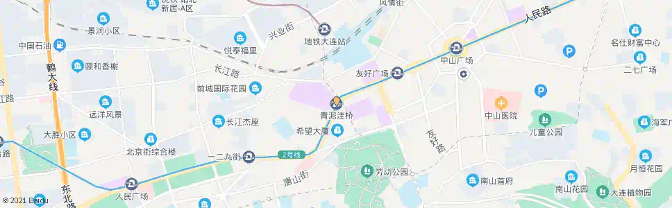 大连青泥洼桥_公交站地图_大连公交_妙搜公交查询2024