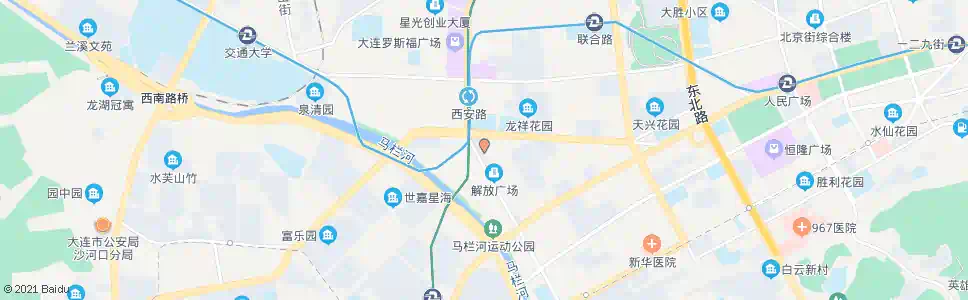 大连解放广场_公交站地图_大连公交_妙搜公交查询2024