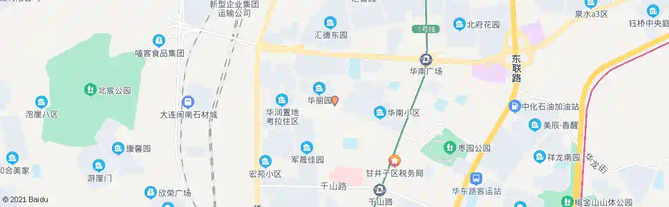 大连名贵山庄_公交站地图_大连公交_妙搜公交查询2024