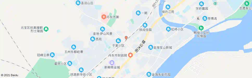 丹东天后宫街_公交站地图_丹东公交_妙搜公交查询2024