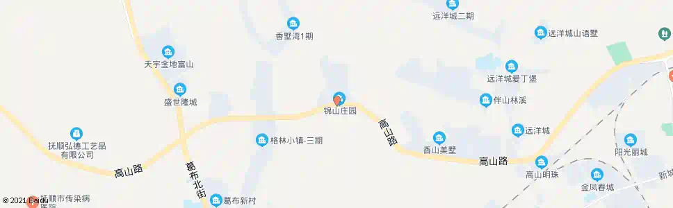 抚顺高山路中段_公交站地图_抚顺公交_妙搜公交查询2024