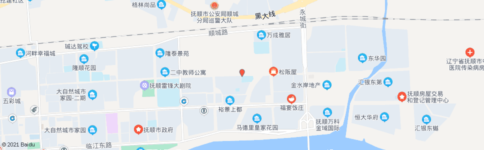抚顺裕城路东_公交站地图_抚顺公交_妙搜公交查询2024
