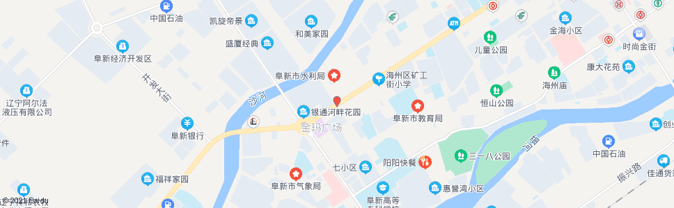阜新尹城街_公交站地图_阜新公交_妙搜公交查询2024