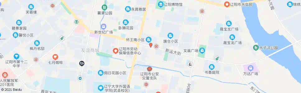 辽阳中心路_公交站地图_辽阳公交_妙搜公交查询2024