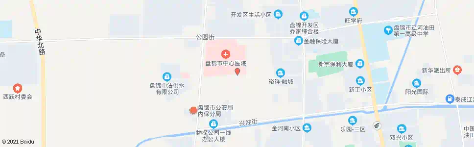 盘锦中心医院南_公交站地图_盘锦公交_妙搜公交查询2024