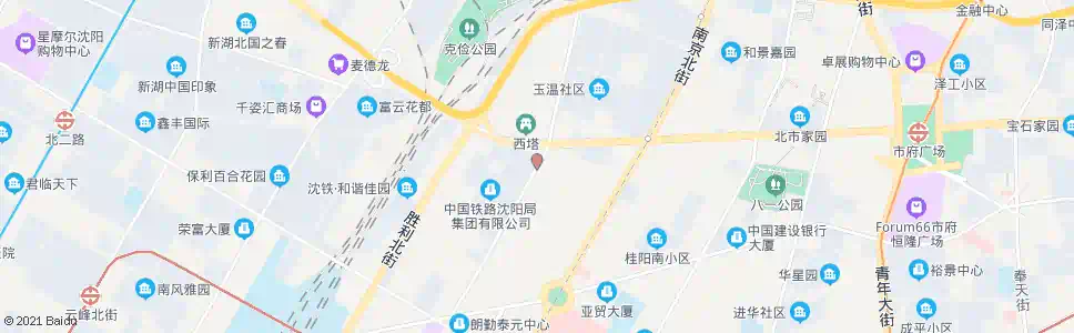 沈阳西塔南_公交站地图_沈阳公交_妙搜公交查询2024