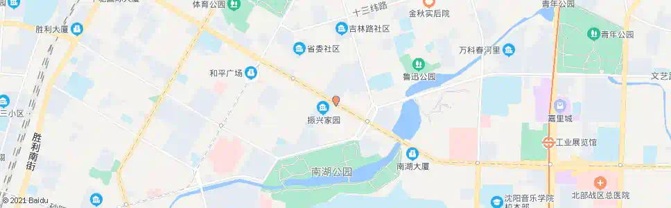 沈阳南五马路振兴街_公交站地图_沈阳公交_妙搜公交查询2024