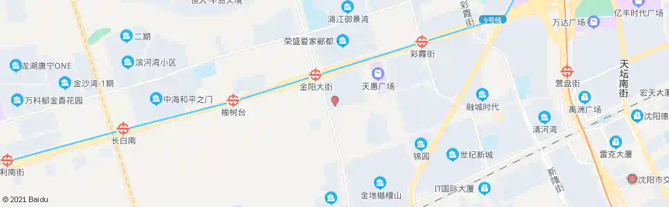 沈阳后榆村_公交站地图_沈阳公交_妙搜公交查询2024