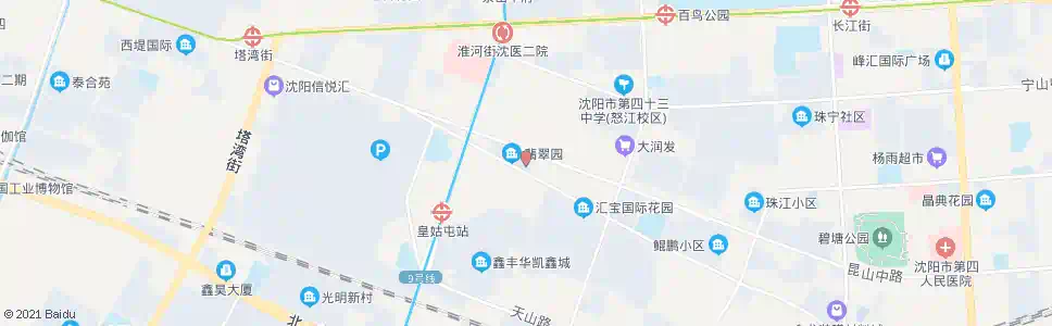 沈阳小白楼_公交站地图_沈阳公交_妙搜公交查询2024