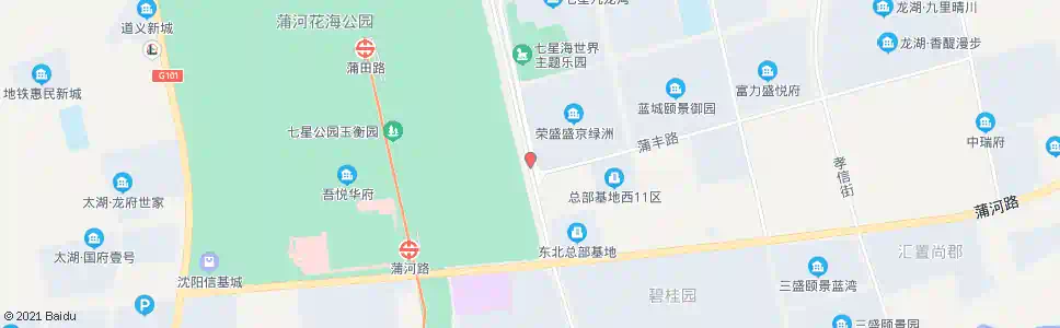 沈阳总部基地_公交站地图_沈阳公交_妙搜公交查询2024