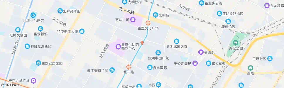 沈阳兴华街小北一路_公交站地图_沈阳公交_妙搜公交查询2024