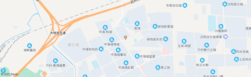 沈阳赤山路西江街_公交站地图_沈阳公交_妙搜公交查询2024