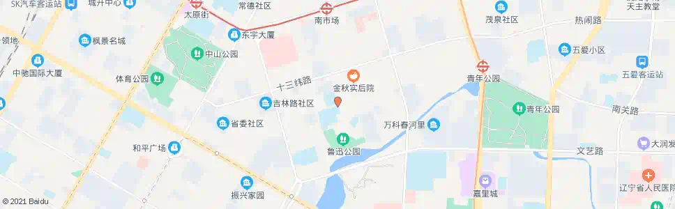 沈阳五经街十四纬路_公交站地图_沈阳公交_妙搜公交查询2024