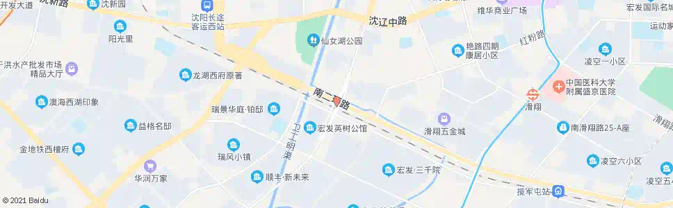 沈阳路官二街_公交站地图_沈阳公交_妙搜公交查询2024