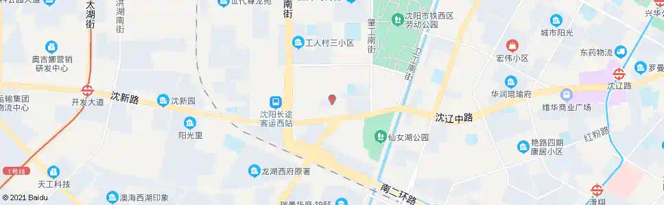 沈阳赞工街沈新路_公交站地图_沈阳公交_妙搜公交查询2024