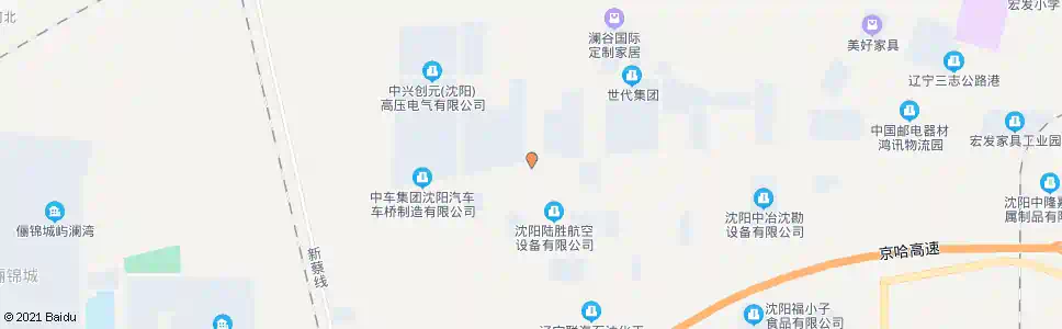 沈阳索坤玻璃公司_公交站地图_沈阳公交_妙搜公交查询2024