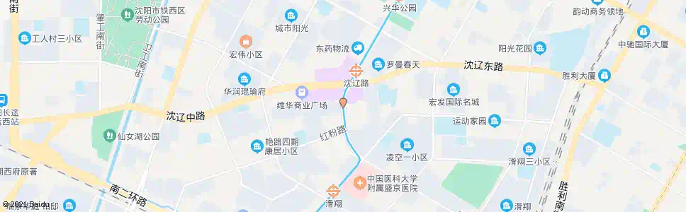 沈阳家乐福金牛店_公交站地图_沈阳公交_妙搜公交查询2024