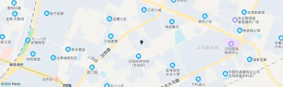 沈阳东方玫瑰园_公交站地图_沈阳公交_妙搜公交查询2024