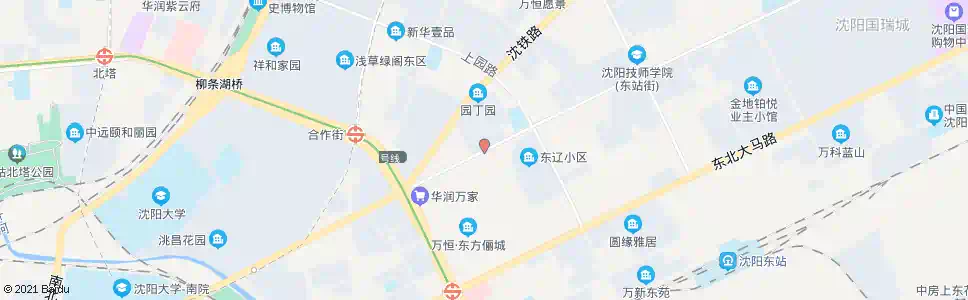 沈阳联合路东辽街_公交站地图_沈阳公交_妙搜公交查询2024