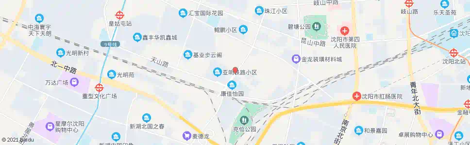 沈阳珠江街步云山路_公交站地图_沈阳公交_妙搜公交查询2024