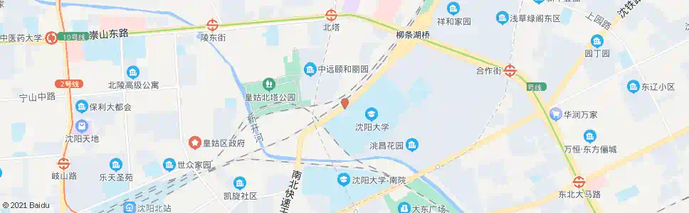 沈阳沈阳大学西门_公交站地图_沈阳公交_妙搜公交查询2024