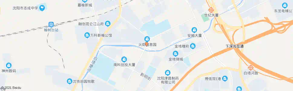 沈阳亚泰花园_公交站地图_沈阳公交_妙搜公交查询2024