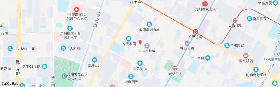 沈阳南八路兴顺街_公交站地图_沈阳公交_妙搜公交查询2024