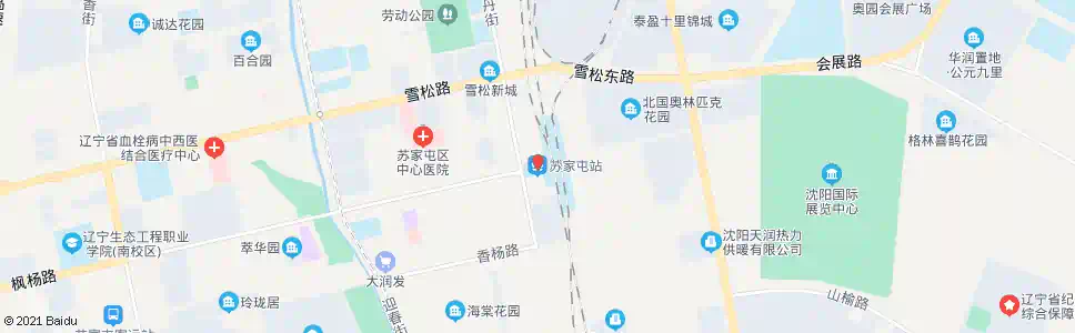 沈阳苏家屯_公交站地图_沈阳公交_妙搜公交查询2024