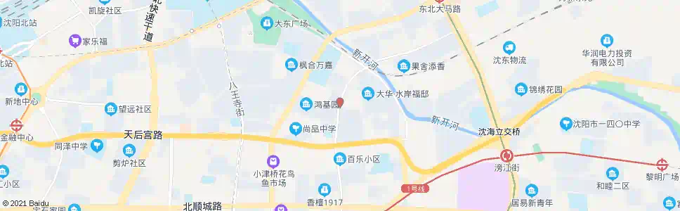 沈阳中学堂路_公交站地图_沈阳公交_妙搜公交查询2024