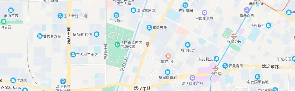 沈阳保工街南十二路_公交站地图_沈阳公交_妙搜公交查询2024