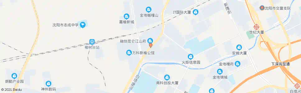 沈阳糖厂子_公交站地图_沈阳公交_妙搜公交查询2024