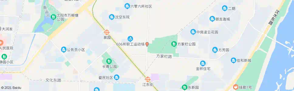 沈阳东陵加工区_公交站地图_沈阳公交_妙搜公交查询2024