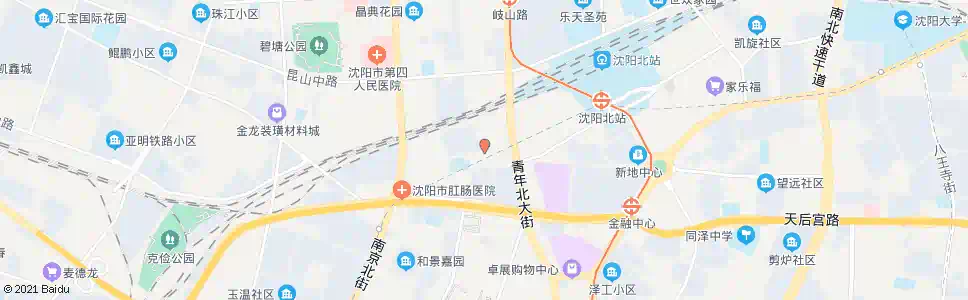 沈阳肇东街安达路_公交站地图_沈阳公交_妙搜公交查询2024