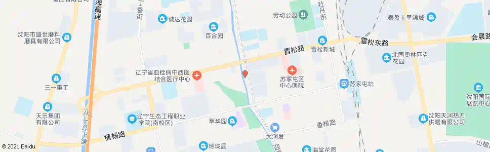 沈阳公园商场_公交站地图_沈阳公交_妙搜公交查询2024