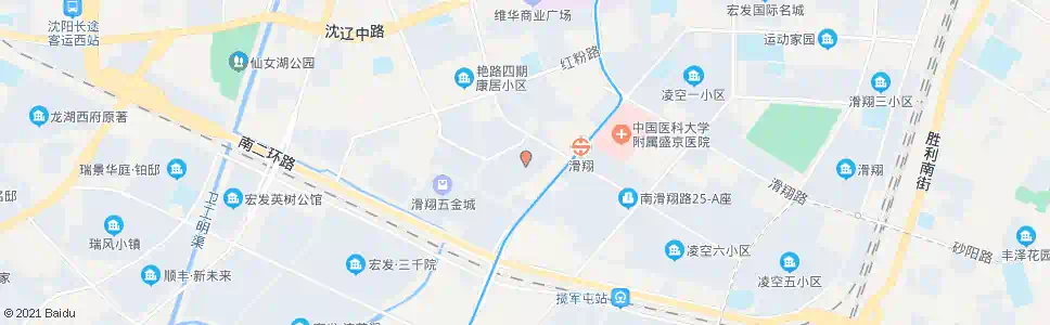 沈阳艳阳小区_公交站地图_沈阳公交_妙搜公交查询2024