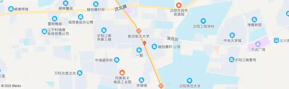 沈阳唐轩公馆_公交站地图_沈阳公交_妙搜公交查询2024