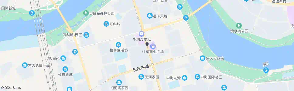 沈阳长白港湾站_公交站地图_沈阳公交_妙搜公交查询2024