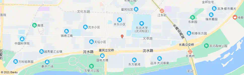 沈阳溪林花园_公交站地图_沈阳公交_妙搜公交查询2024