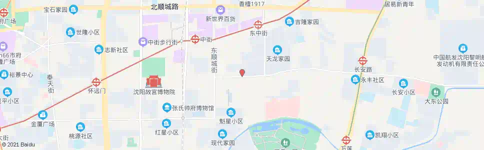 沈阳大什字街大东路_公交站地图_沈阳公交_妙搜公交查询2024