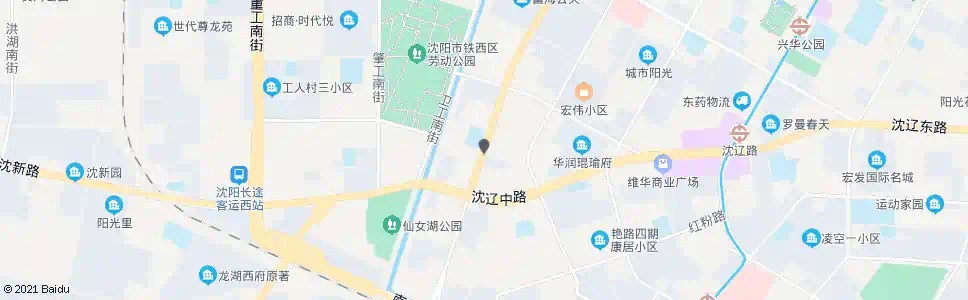 沈阳保工街南十四路_公交站地图_沈阳公交_妙搜公交查询2024