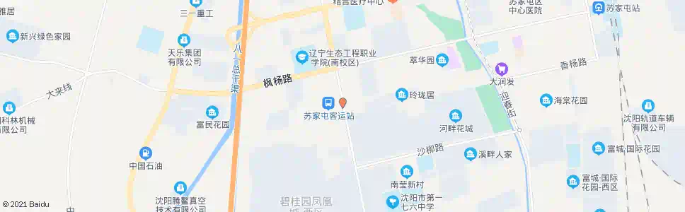 沈阳苏家屯新客运站_公交站地图_沈阳公交_妙搜公交查询2024