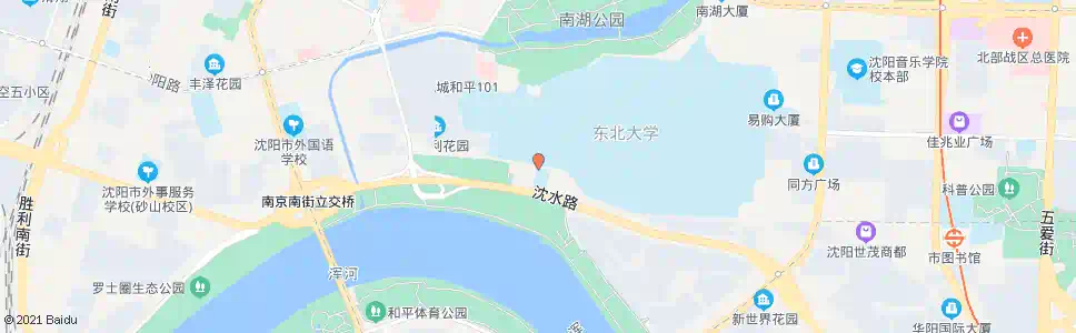 沈阳交通安全教育学校_公交站地图_沈阳公交_妙搜公交查询2024