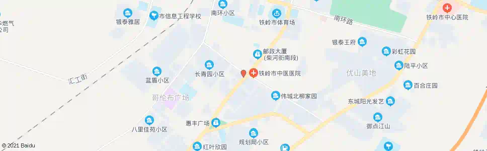 铁岭农行银州支行_公交站地图_铁岭公交_妙搜公交查询2024