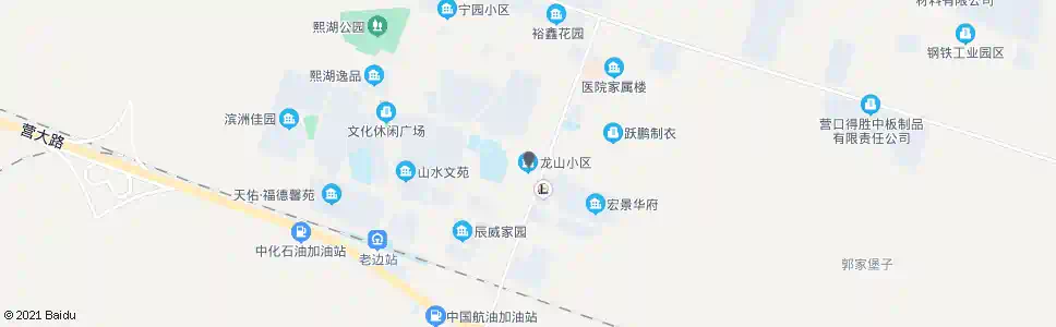 营口龙山小区_公交站地图_营口公交_妙搜公交查询2024