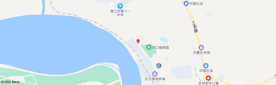 营口养老院(庄林路)_公交站地图_营口公交_妙搜公交查询2024
