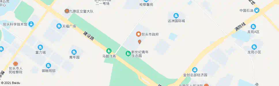 包头市人大_公交站地图_包头公交_妙搜公交查询2024