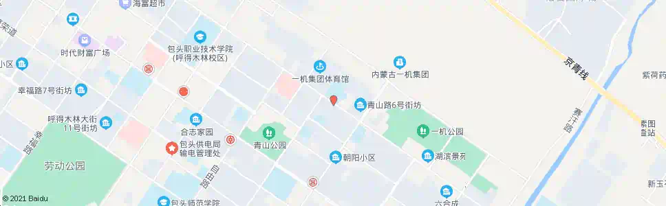 包头一机二中_公交站地图_包头公交_妙搜公交查询2024