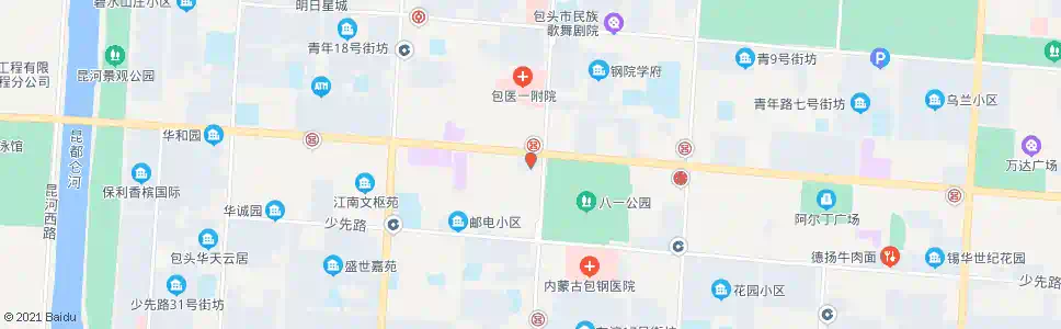 包头邮电大厦_公交站地图_包头公交_妙搜公交查询2024