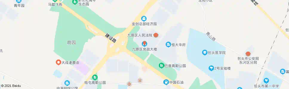 包头大圣鹿业_公交站地图_包头公交_妙搜公交查询2024