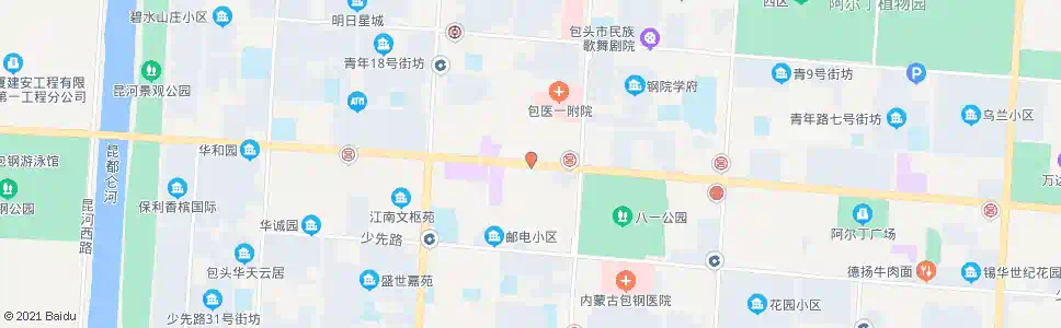 包头达丽雅_公交站地图_包头公交_妙搜公交查询2024